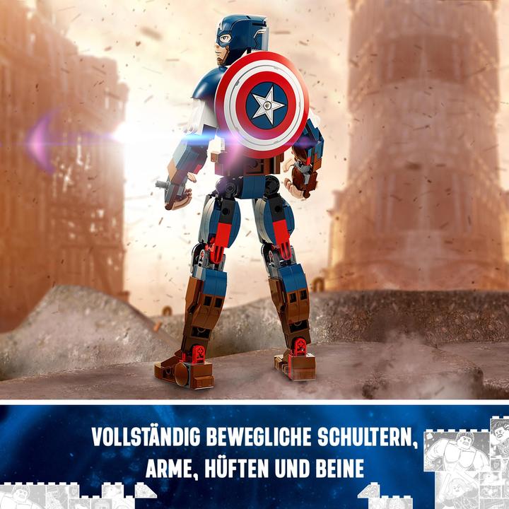 Image du produit LEGO Figurine de construction Captain America (76258, LEGO Marvel)