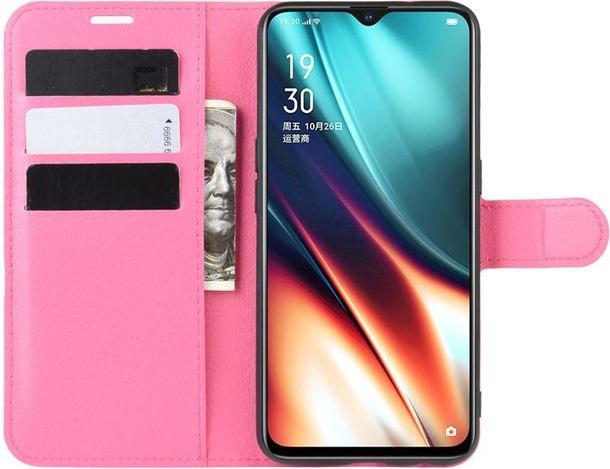 Produktbild MU Classic Litchi Leder Bookcover Series (Realme XT, Realme X2)