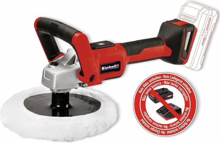 Einhell CE-CP 18/180 Li E-Solo (Eccentric polisher, 0 W)