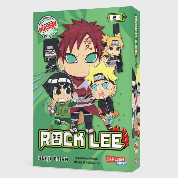 Actual product image Rock Lee Massiv 2 (German, Masashi Kishimoto, Kenji Taira, Miyuki Tsuji, 2023)