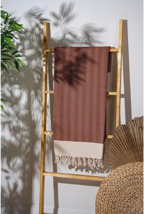 Produktbild Foutastic Strandtuch Baliksirti Tile Red, Schnelltrocknend: Ja (180 x 90 cm)