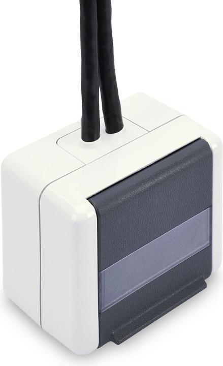 Produktbild Digitus Datenanschlussdose für Keystone Module IP44 Aufputz mit Klappdeckel optionaler Einsatz für 2x Key... (Kabel Zubehör)