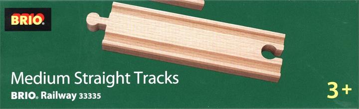 Actual product image Brio Medium straight tracks