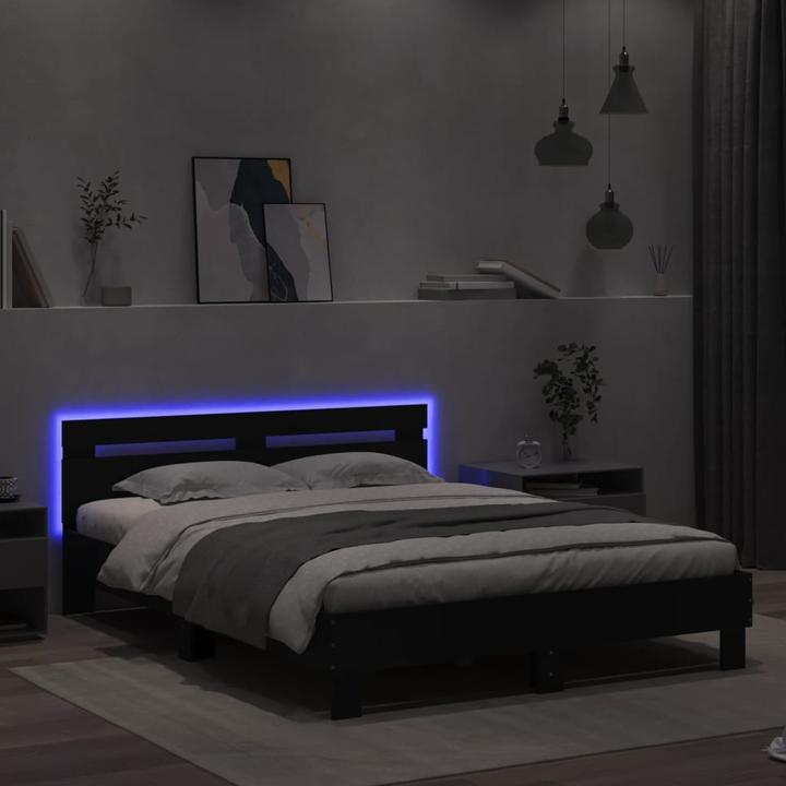 Immagine prodotto VidaXL Giroletto con illuminazione a LED della testata (140 x 190 cm)