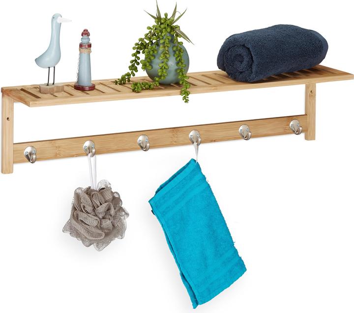Immagine prodotto Relaxdays Portasciugamani da-parete