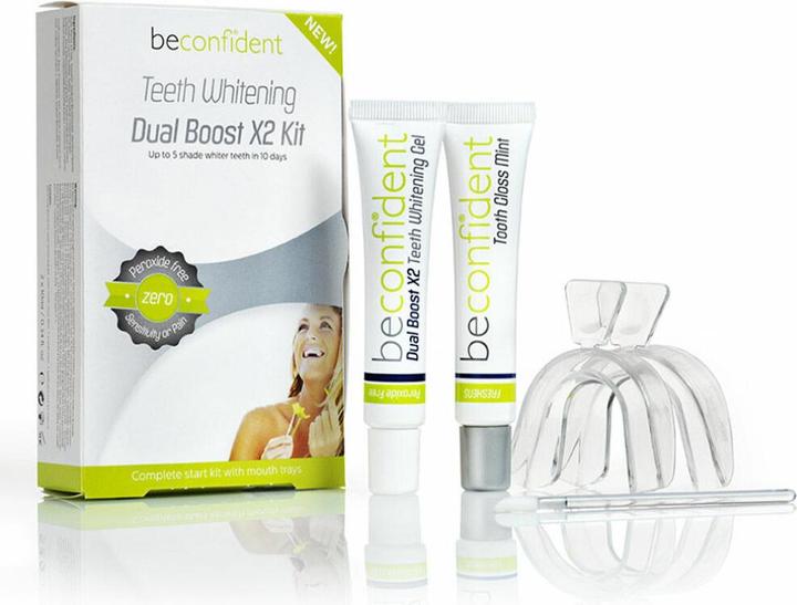 Beconfident TEETH WHITENING dual boost X2 kit (Kit)