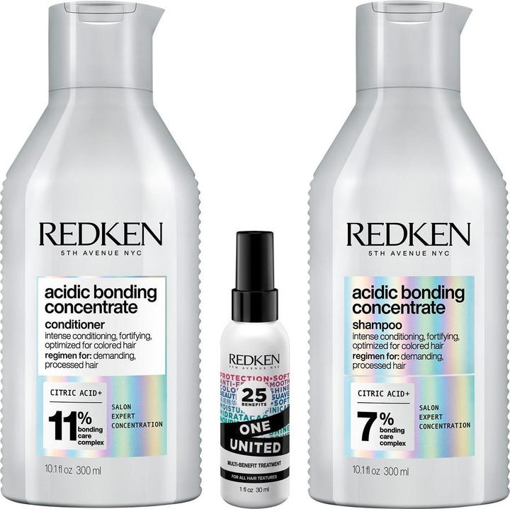 Redken acidic bonding concentrate Routine Bundle (Hair care set)