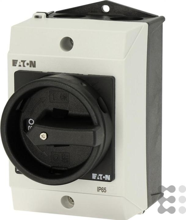 Eaton Isolator 20A 3 Pole with black handle