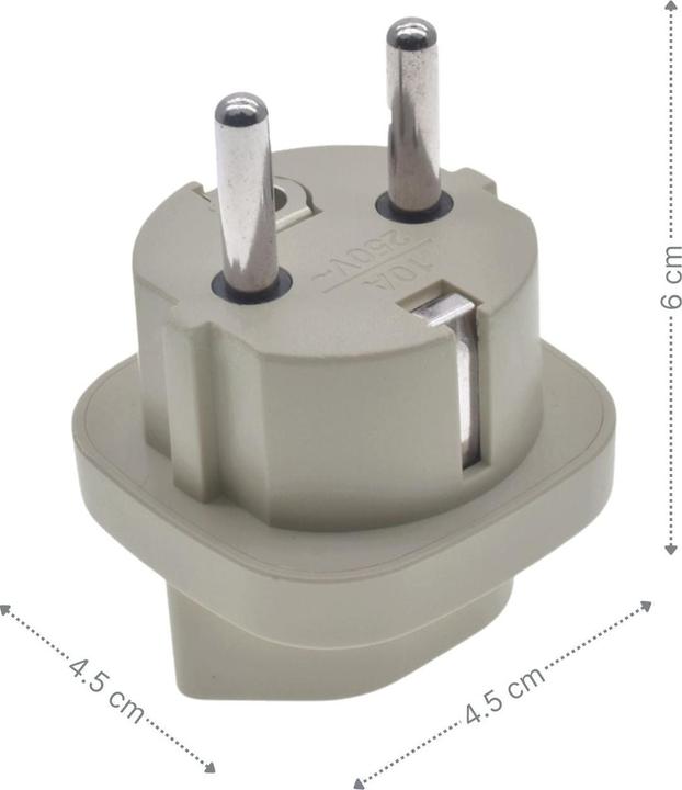 Immagine prodotto Hermex Adattatore presa Svizzera a Schuko