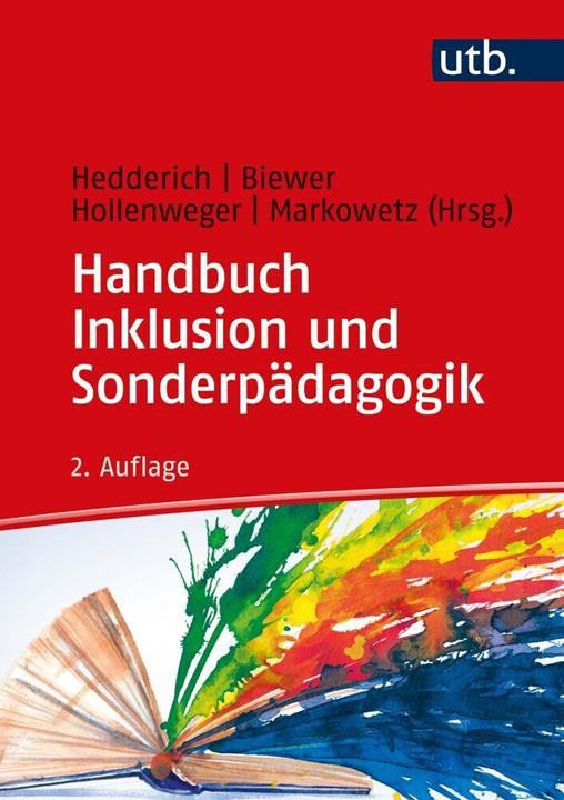 Produktbild Handbuch Inklusion und Sonderpädagogik (Deutsch, Reinhard Markowetz, Ingeborg Hedderich, Gottfried Biewer, Judith Hollenweger, 2022)