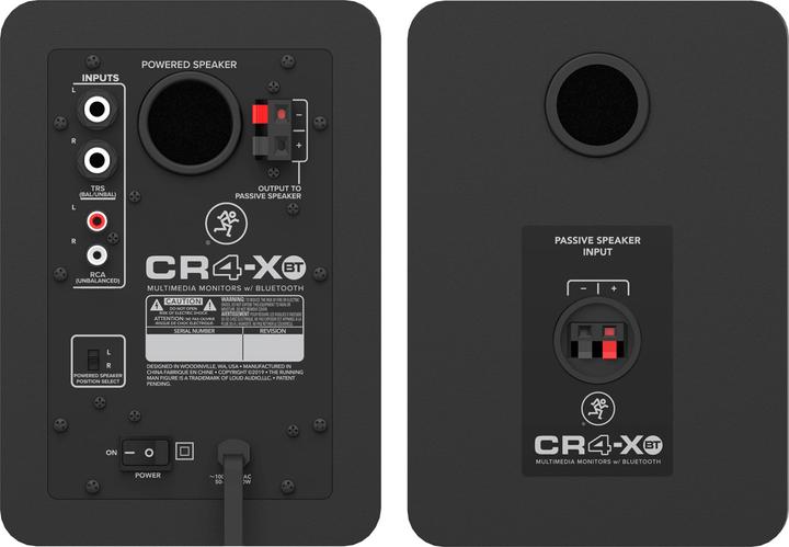 Actual product image Mackie CR4-XBT (Active, Pair, 1x 50 W)