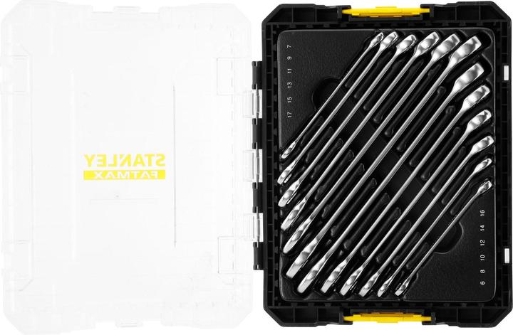 Immagine prodotto Stanley Set di chiavi combinate 12 pezzi (17 mm, 7 mm, 16 mm, 15 mm, 8 mm, 14 mm, 12 mm, 13 mm, 9 mm, 6 mm, 10 mm, 11 mm)