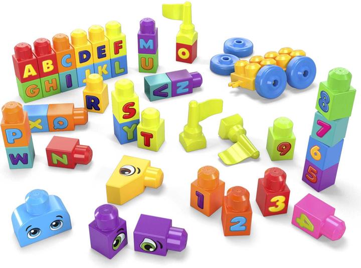 Produktbild Mattel BLOKS Bauset mit extra grossem Bausteinebeutel mit 300 grossen Bausteinen