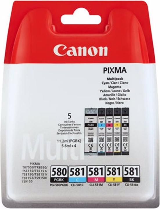 Canon PGI-580XL / CLI-581 (M, BK, C, Y)