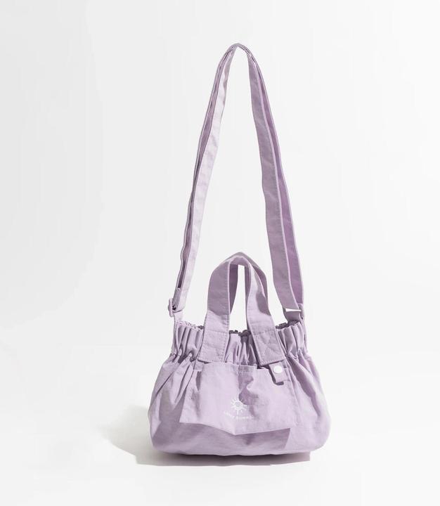 Image du produit Only-Bags.Store Nylon couleur solide Sac à bandoulière Simple petit sac à main Hobo Stylish Nylon léger Tote
