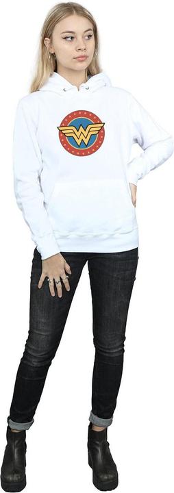 Immagine prodotto Wonder Woman Circle Logo Felpa con Cappuccio Donna (L)