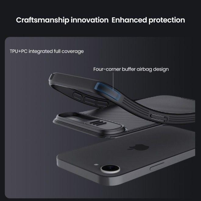 Actual product image Nillkin CamShield Pro Series Hardcase Hülle (Apple iPhone 16e)