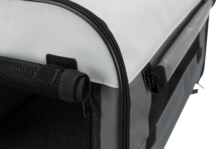 Immagine prodotto Trixie Soft Kennel Basic (Cane, Gatto, Lavabile, Chiudibile a chiave, Chiusura di sicurezza, Traspirante, Pieghevole)