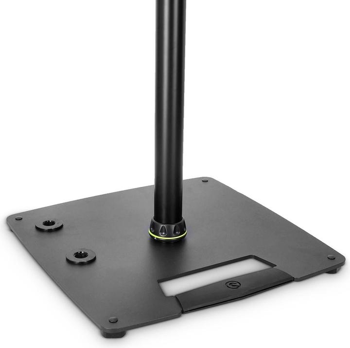 Actual product image Gravity SP 3202 CS B - Studio monitor stand with square steel base (1 pcs., Stand, Height-adjustable)