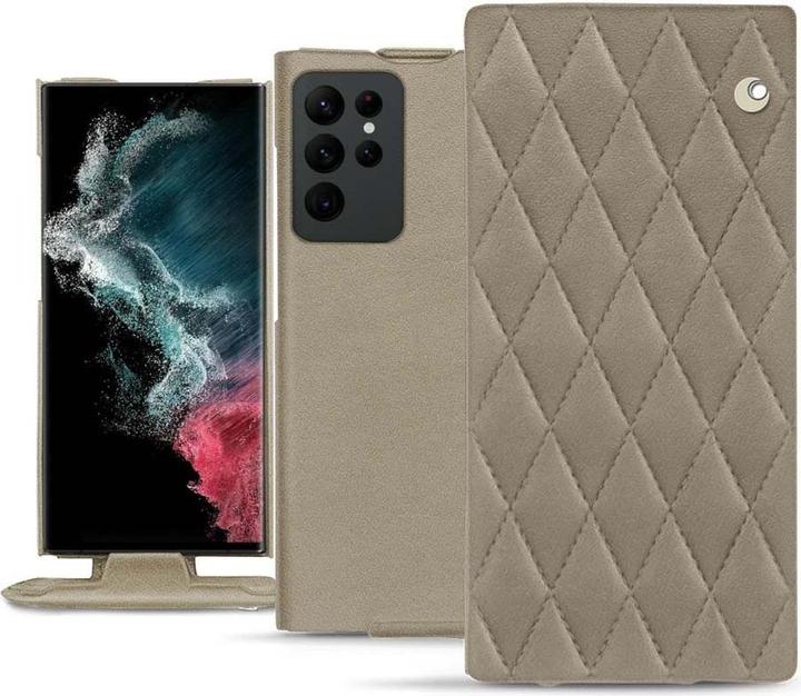 Produktbild Noreve Lederschutzhülle vertikal (Samsung Galaxy S22 Ultra)