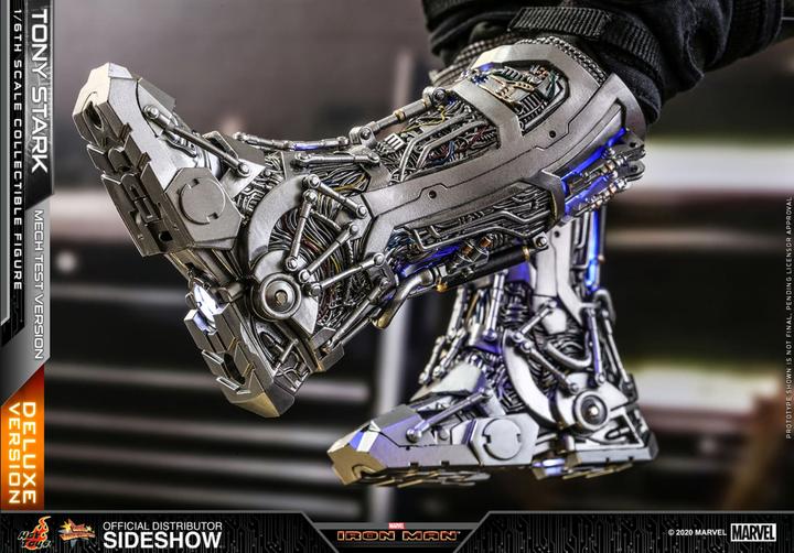Immagine prodotto Hot Toys Iron Man "Tony Stark - Mech Test - Versione DLX" 1/6 Capolavoro del cinema
