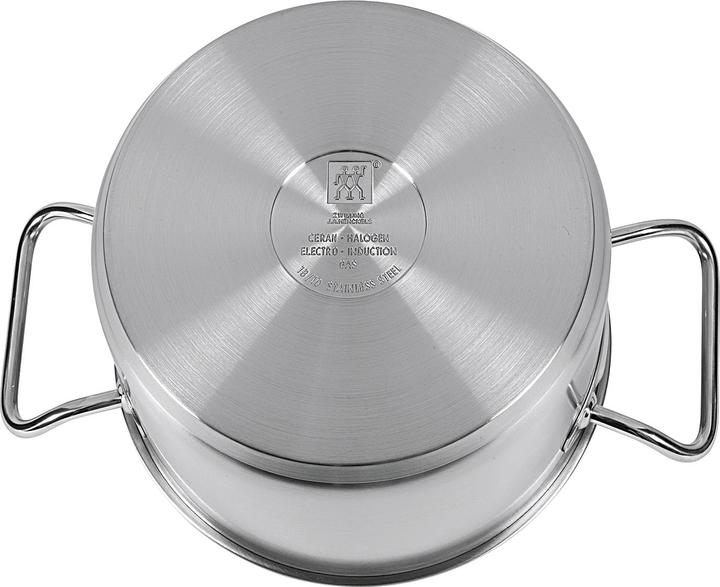 Immagine prodotto Zwilling Gemello (24 cm, Pentola, Padella per friggere, Casseruola con manico, Acciaio inossidabile)