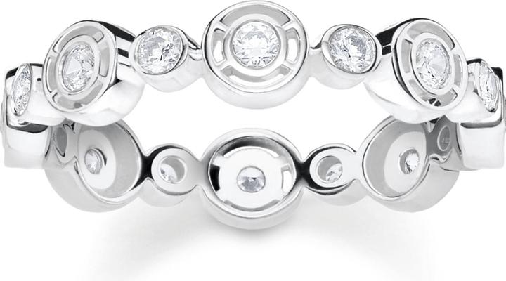 Produktbild Thomas Sabo Ring mit weissen Steinen silber (56, 925 Silber)