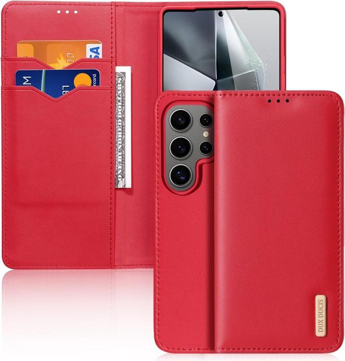 Image du produit Dux Ducis Hivo Series Leder Bookcover Hülle (Samsung Galaxy S25 Ultra)