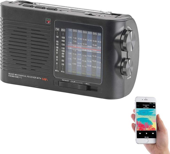 Immagine prodotto Auvisio TAR-750 (FM, VHF, MW, Bluetooth)