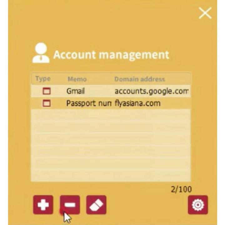 Actual product image Renkforce USB Password Manager Stick PM-01 - No more remembering passwords!