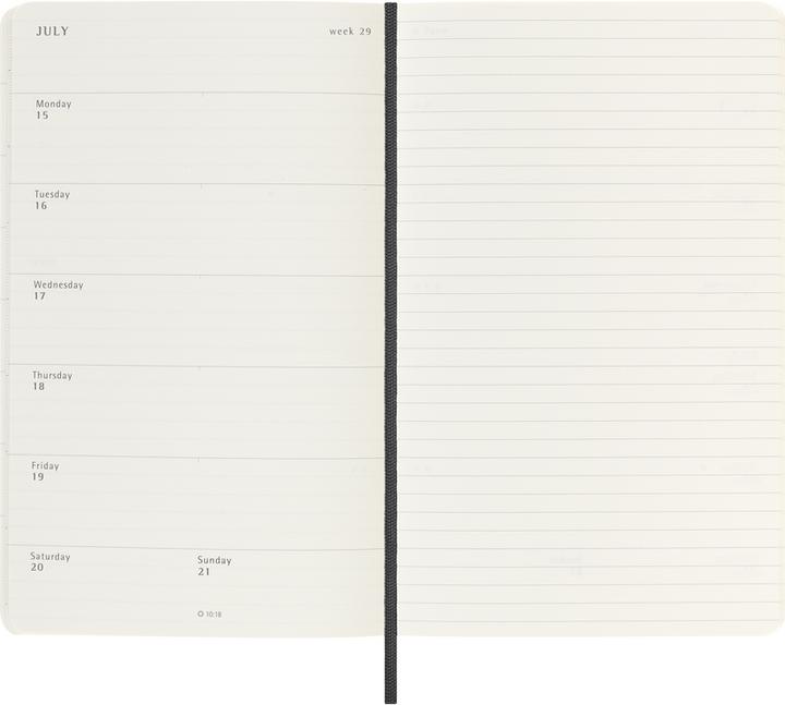 Immagine prodotto Moleskine Calendario settimanale (A5, Inglese)