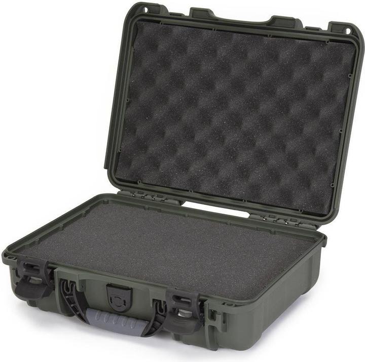 Immagine prodotto Nanuk Custodia di plastica 910 - con schiuma verde oliva (Borsa per accessori per fotocamere, 8.20 l)