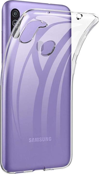 Actual product image Screenguard Samsung Galaxy M11 Flexible TPU Clear Case (Samsung Galaxy M11)