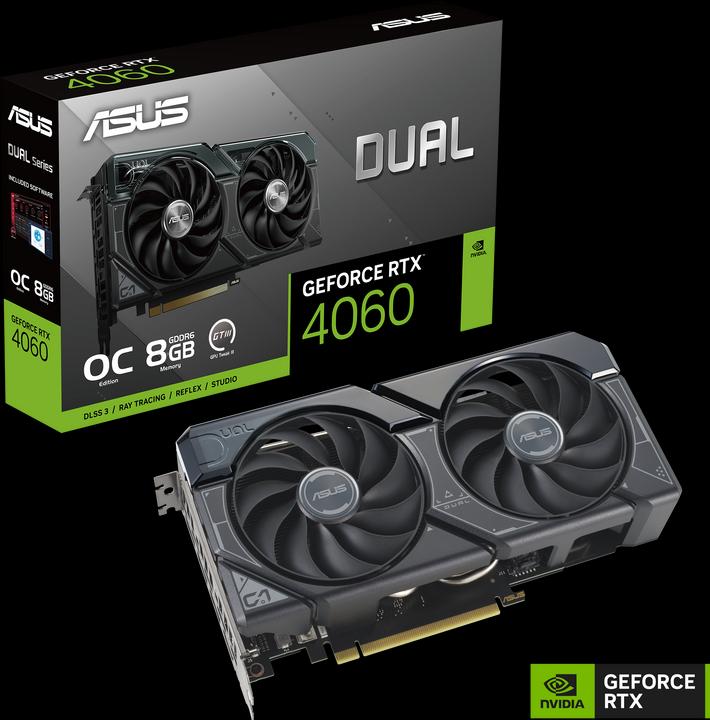 Actual product image ASUS Dual GeForce RTX 4060 OC (8 GB)