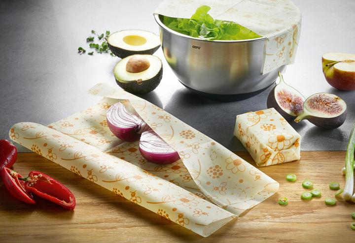 Actual product image GEFU Beeswax cloth set Beeways 3 pieces (3 x)