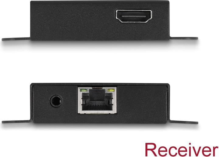 Image du produit Delock Kit extender HDMI via câble cat.6 4K 30 Hz