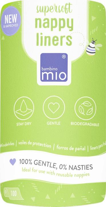 Produktbild Bambino Mio Windelvlies (One Size, 100 Stück)