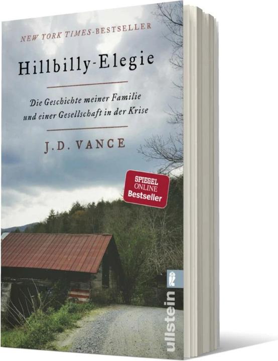 Produktbild Hillbilly-Elegie (Deutsch, J. D. Vance)