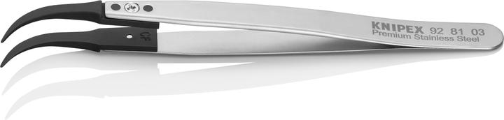 Produktbild Knipex Pinzette mit Wechselspitzen ESD