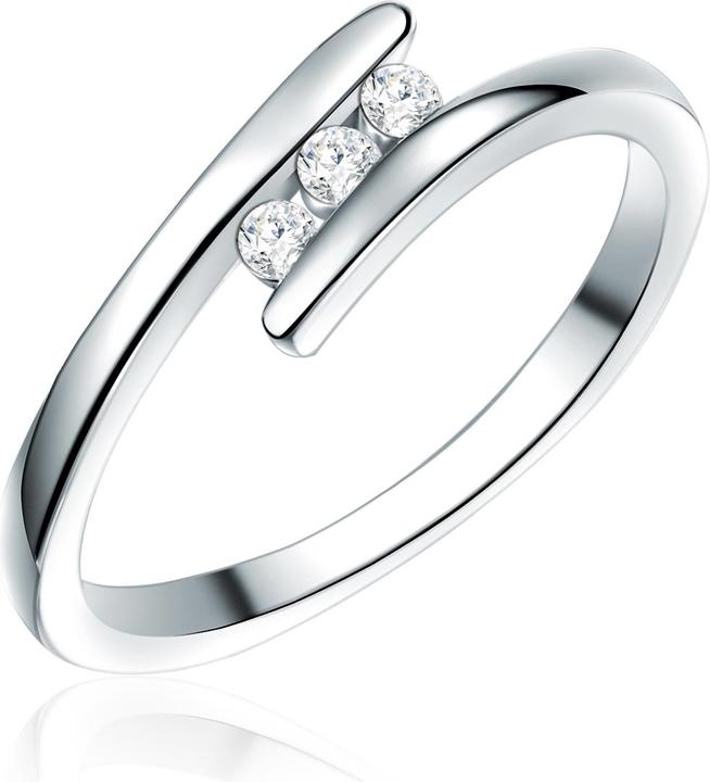 Rafaela Donata Damen Sterling Silber Zirkonia silber - 23600