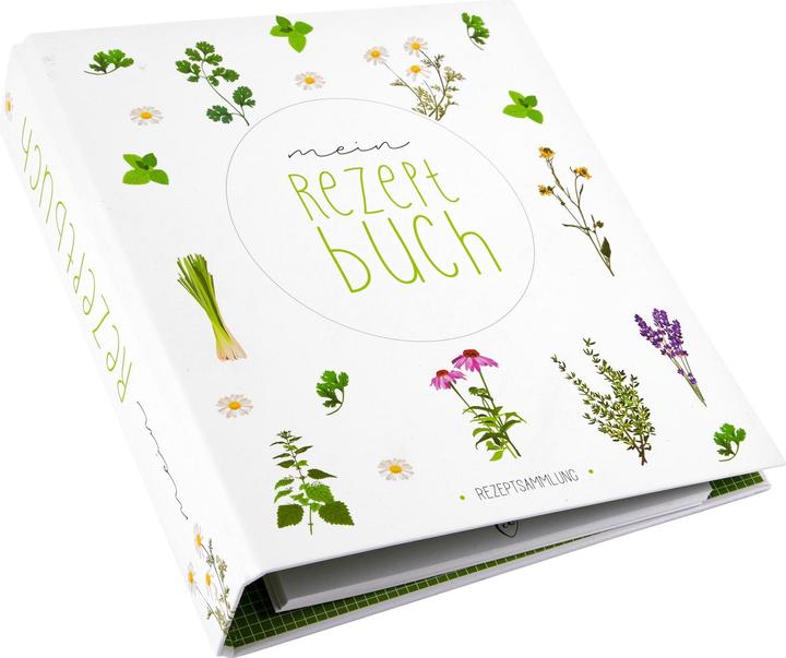 Produktbild Goldbuch Rezept-Ordner 22x17 Wildblumen (21 x 22 cm, Liniert, Harter Einband)