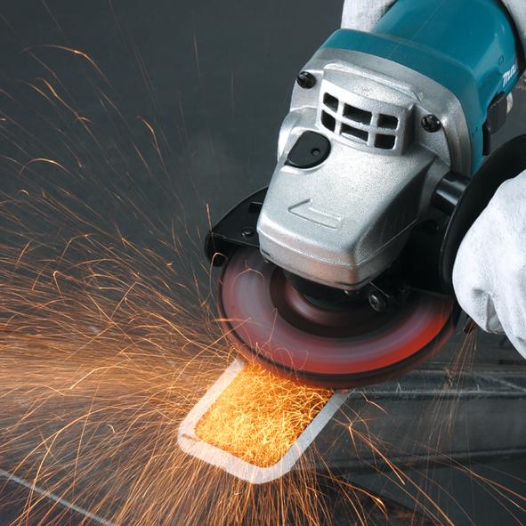 Actual product image Makita 9558HNRGK4 (125 mm)