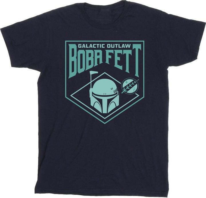 Produktbild Star Wars The Book Of Boba Fett Galactic Helm Chest TShirt (M)