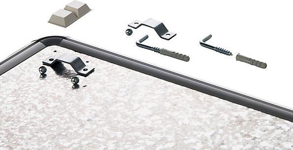 Produktbild eurokraft pro Design-Wandtafel (90 x 60 cm)