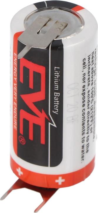 Produktbild Eve Batterie CR17335, 2/3A mit Printkontakten ++/- 7,6mm (1 Stk., 1550 mAh)