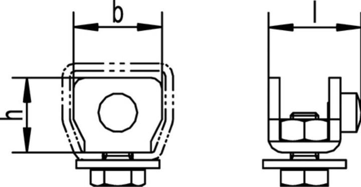 Immagine prodotto Helm Fermabinario 500 P Profilo 500 Acciaio Superficie zincata