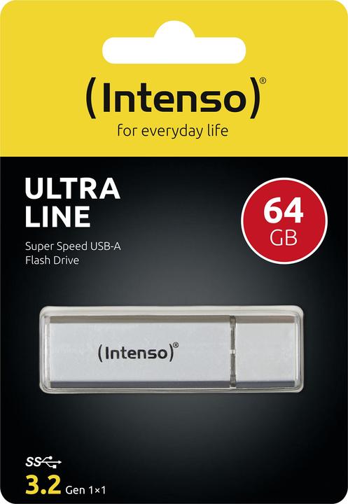 Productafbeelding Intenso Ultralijn (64 GB, USB-A, USB 3.0)
