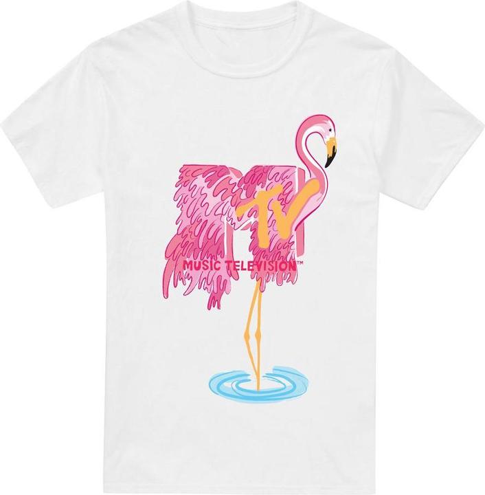 Actual product image MTV Mens Flamingo T-Shirt (S)