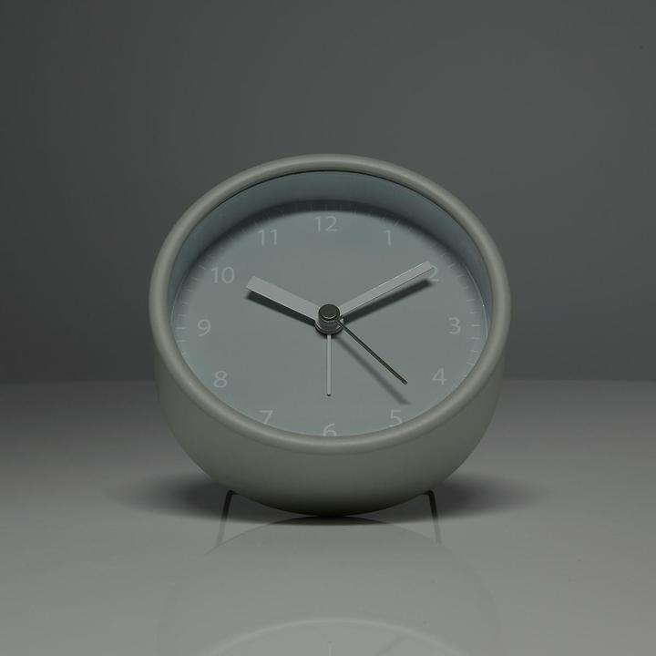 Actual product image Nedis Analogue Desk Alarm Clock Snooze Function Green
