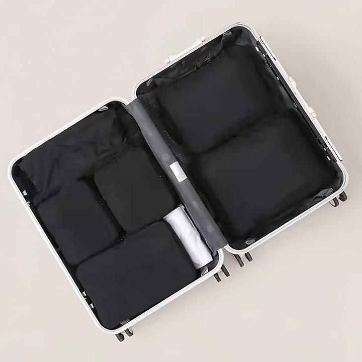 Immagine prodotto Only-Bags.Store Set di cubi di imballaggio a compressione da 6 pezzi - Organizzatore di borse da viaggio per